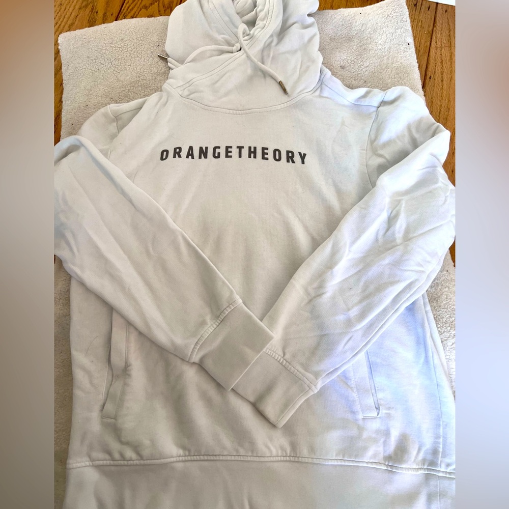 OrangeTheory white hoodie